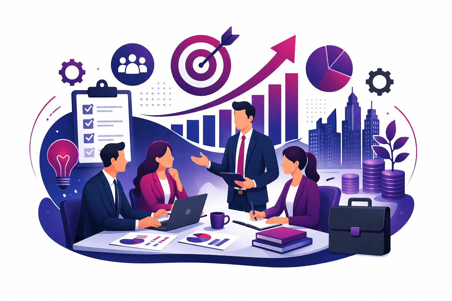 إدارة الأعمال لرواد الأعمال والمستثمرين