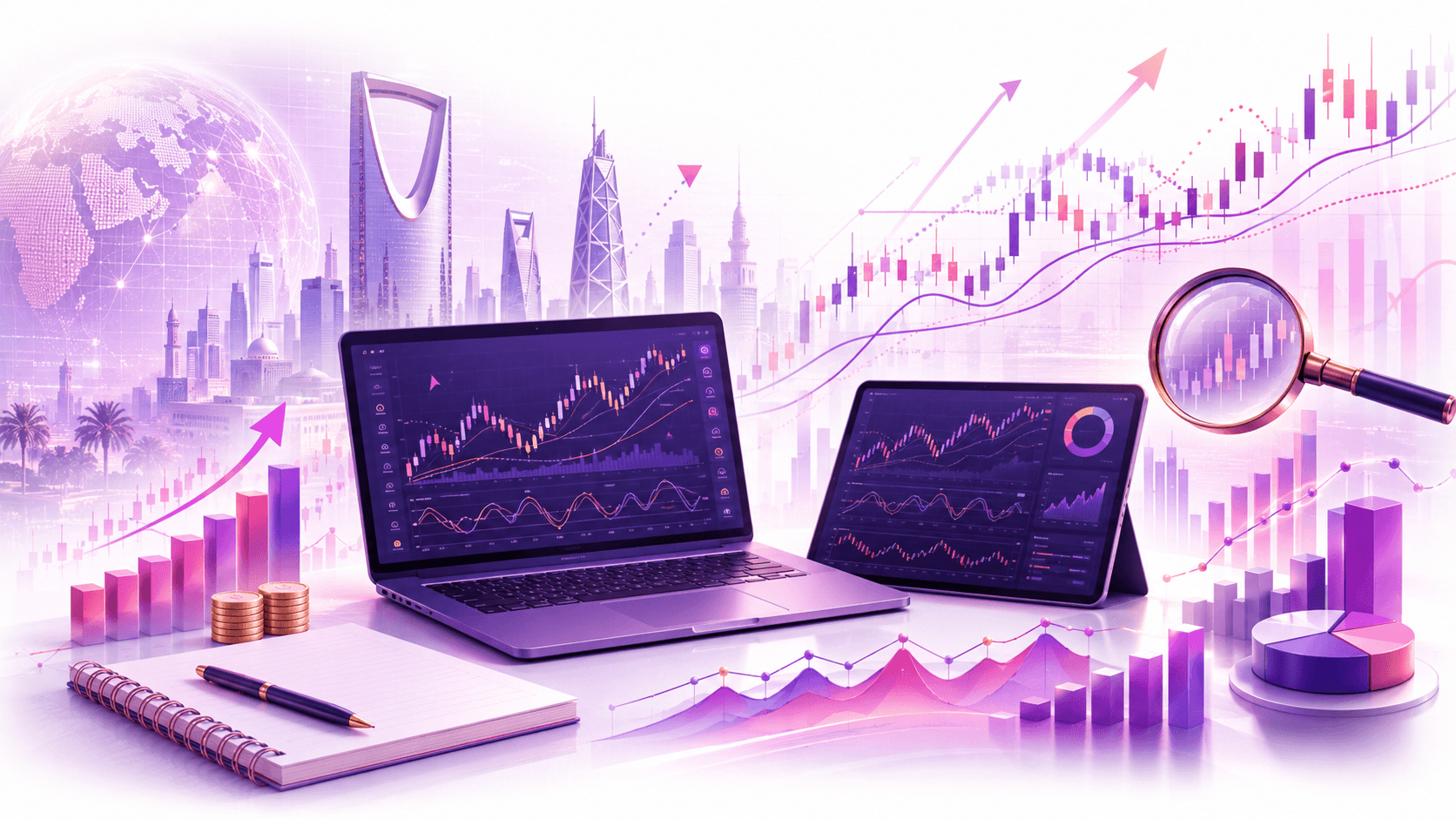المؤشرات الفنية واستراتيجيات التداول الاحترافي للسوق السعودي